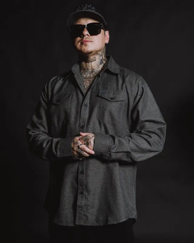 Obsidian Flannel sold by Dixxon