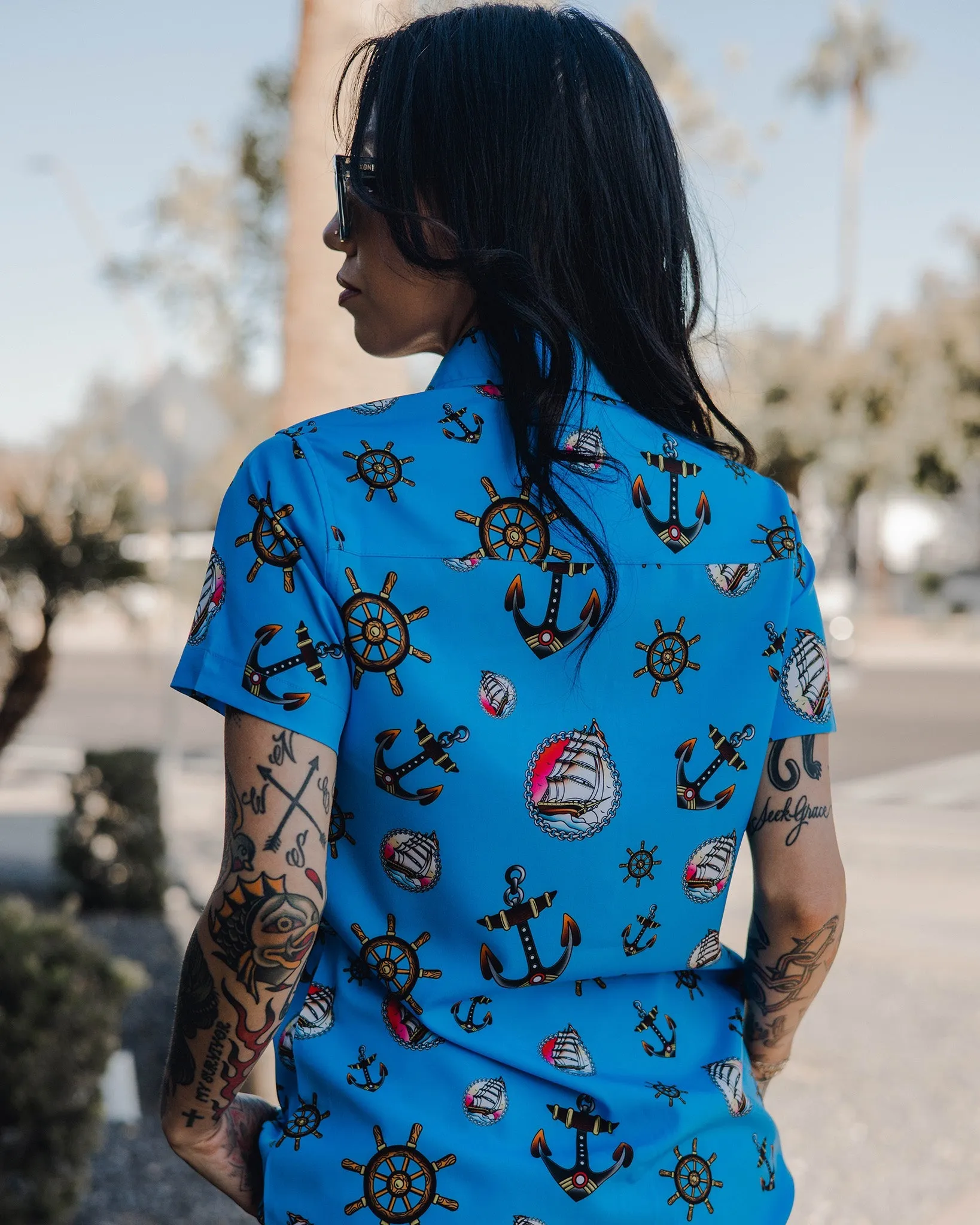 Women's Hold Fast Party Shirt sold by Dixxon product image thumbnail 3