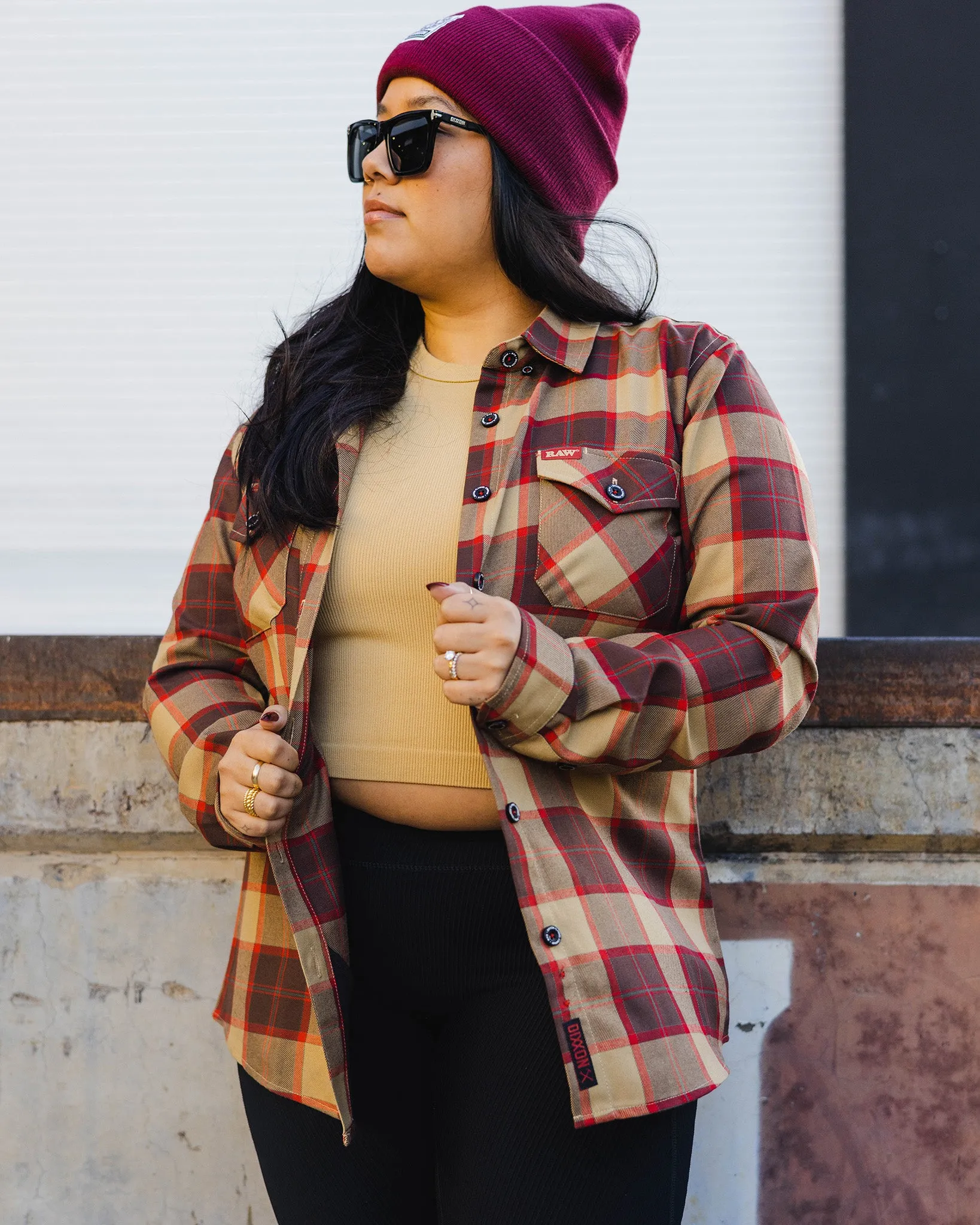 Women's RAW Flannel sold by Dixxon