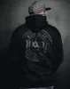 Charcoal Corpo Pullover Hoodie - Black sold by Dixxon