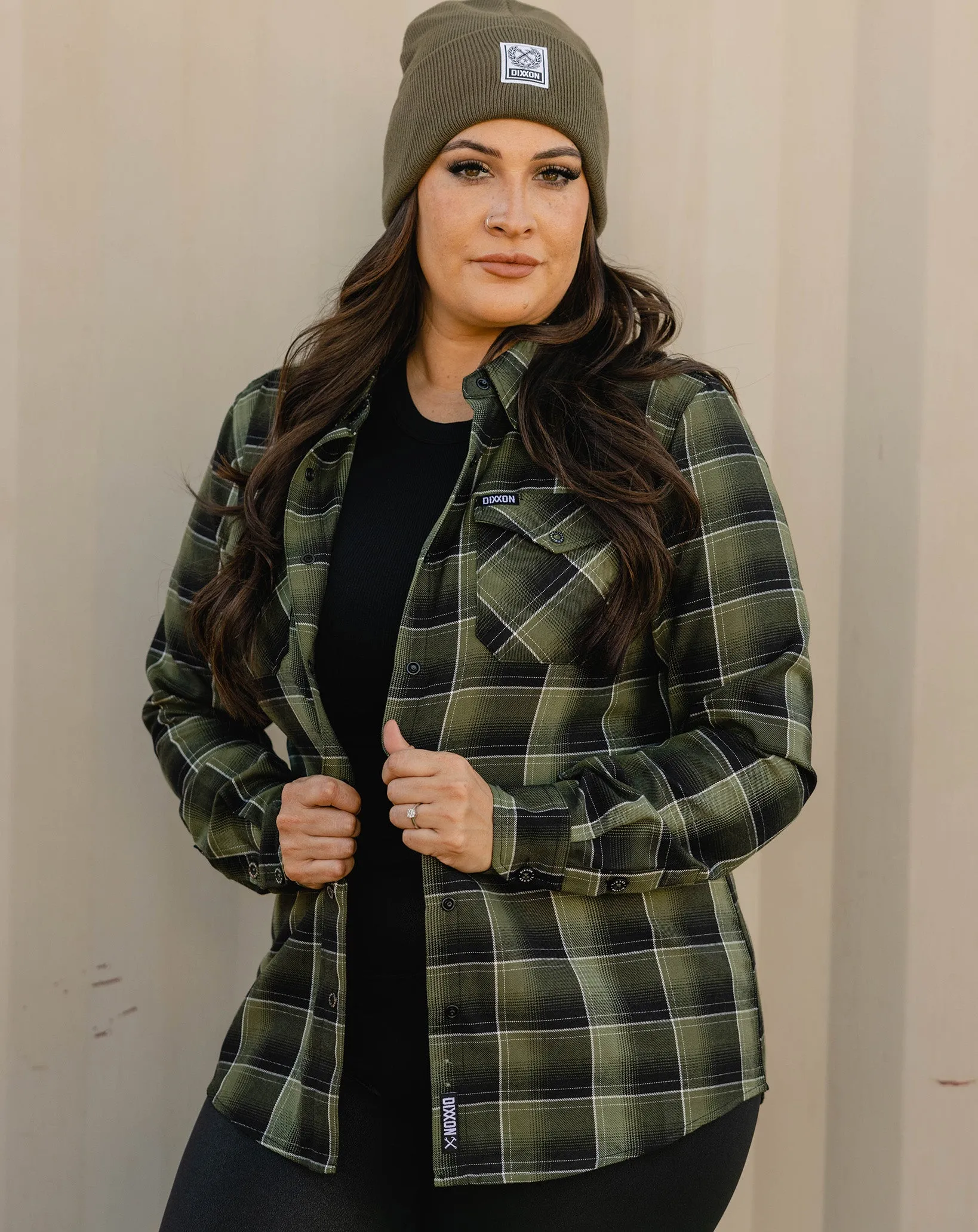 Women's The Recoil Flannel sold by Dixxon
