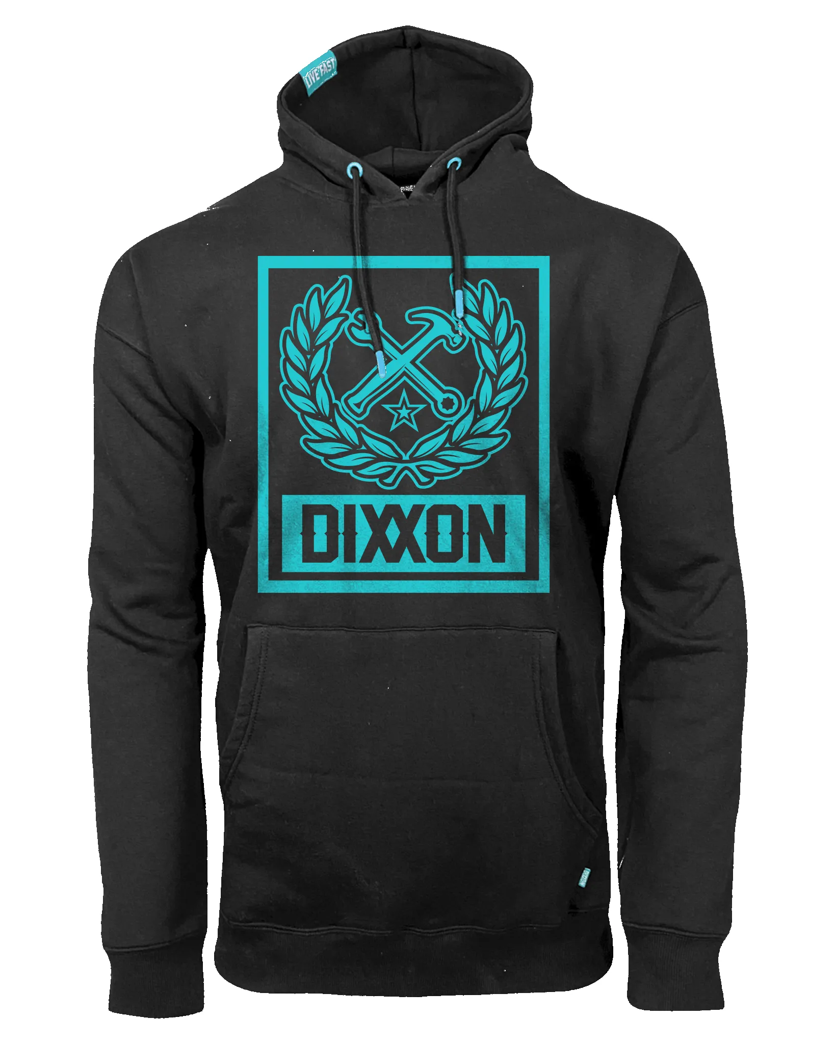 Tiffany Box Crest Pullover Hoodie - Black sold by Dixxon