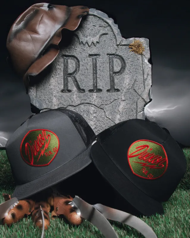 Esso Flat Bill Trucker Snapback - Elm Street made by Dixxon