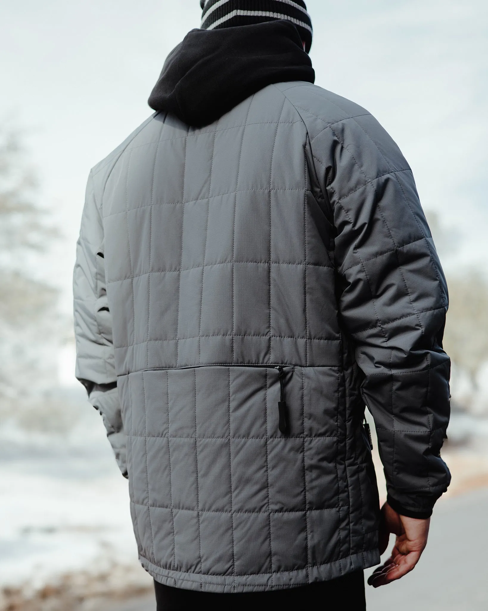 Nomad Puffer Jacket - Gray sold by Dixxon product image thumbnail 2