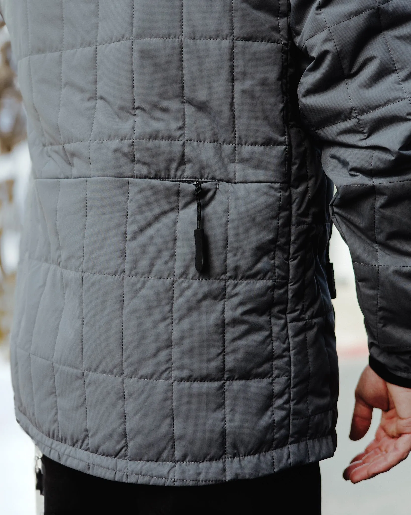 Nomad Puffer Jacket - Gray sold by Dixxon product image thumbnail 3