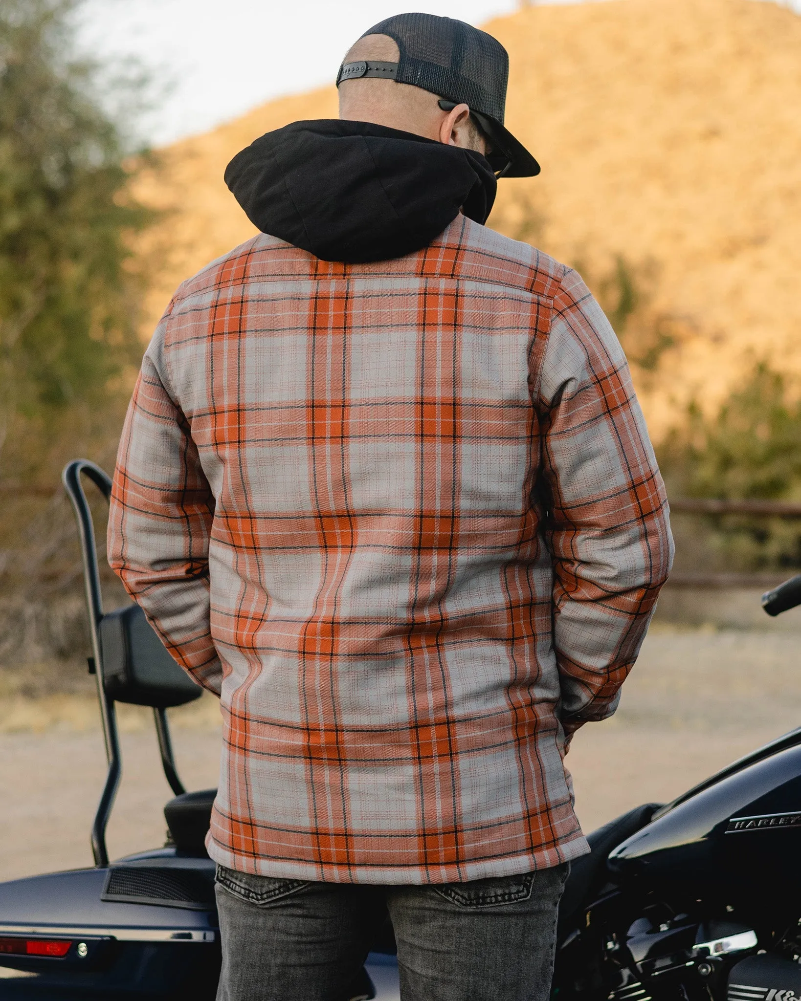 Superior Hooded Flannel Jacket sold by Dixxon product image thumbnail 4