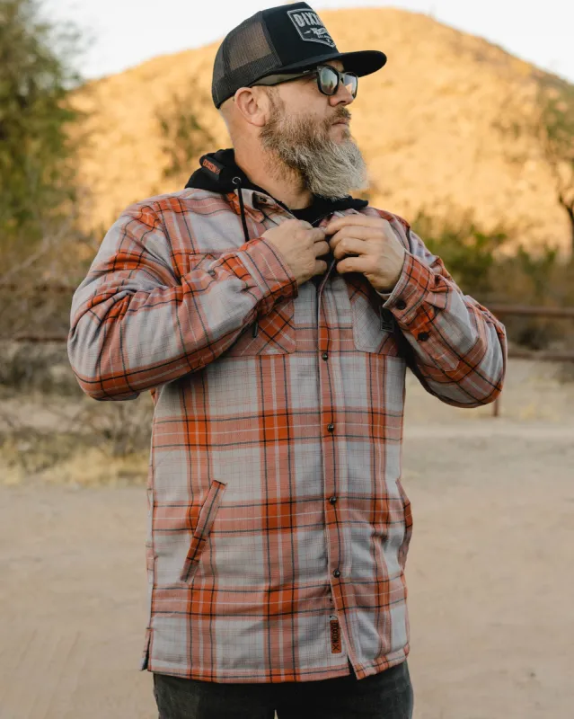 Superior Hooded Flannel Jacket sold by Dixxon