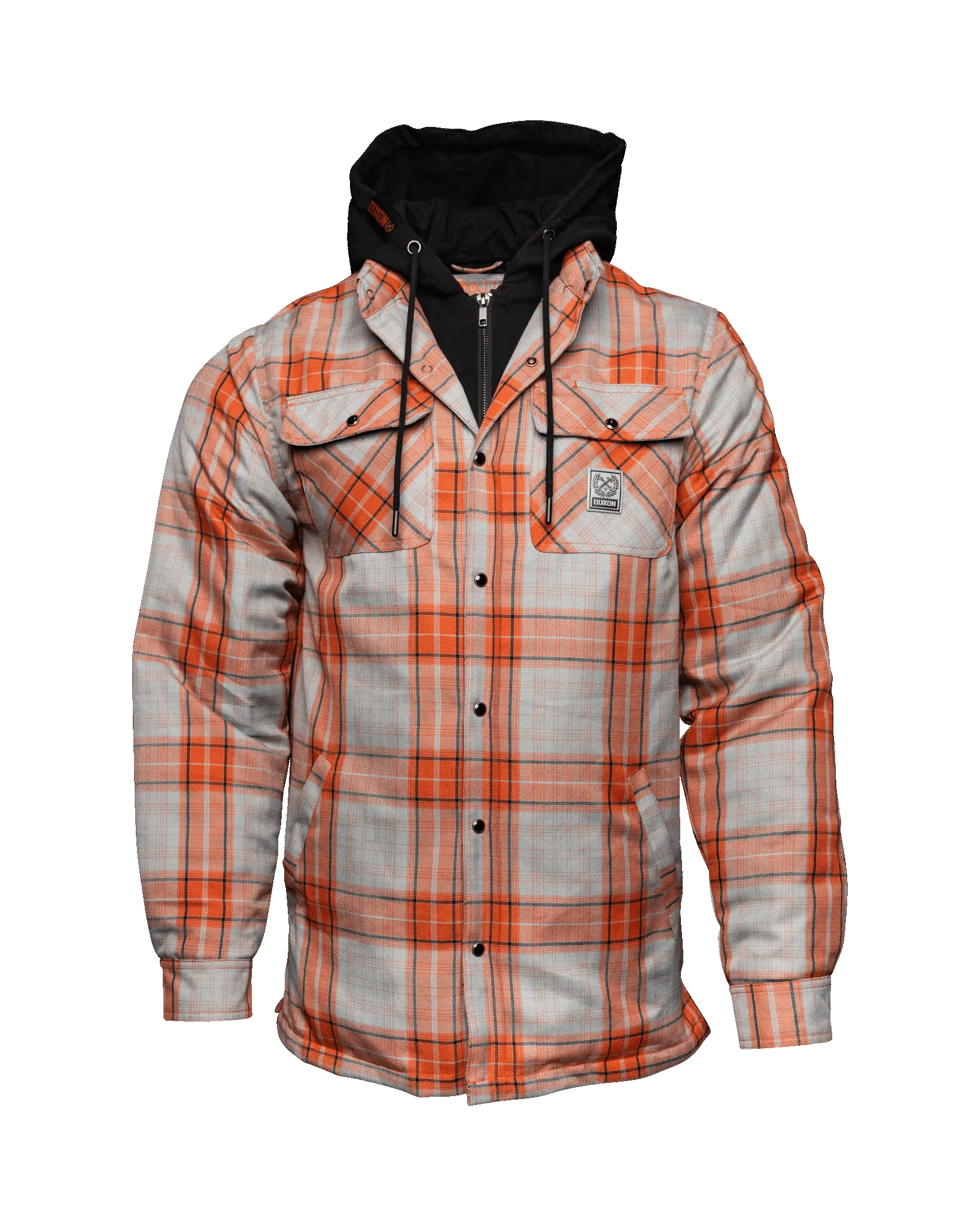 Superior Hooded Flannel Jacket sold by Dixxon product image thumbnail 2