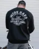 Gray Skeleton Wrench Crewneck Sweatshirt - Black sold by Dixxon