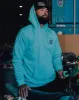 Black Crest Lightweight Pullover Hoodie - Tiffany sold by Dixxon