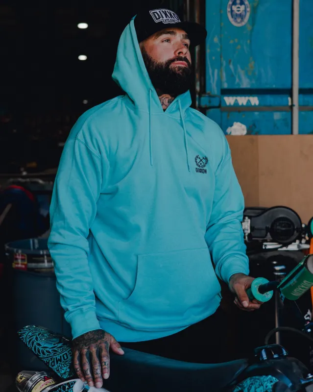 Black Crest Lightweight Pullover Hoodie - Tiffany sold by Dixxon