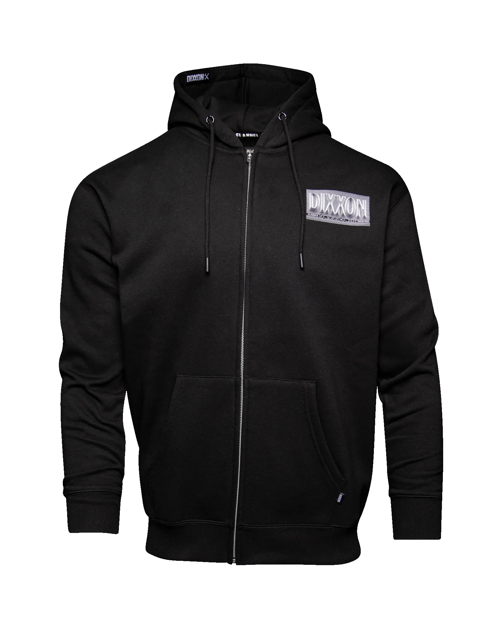 Epicenter Zip Up Hoodie - Black sold by Dixxon product image thumbnail 2