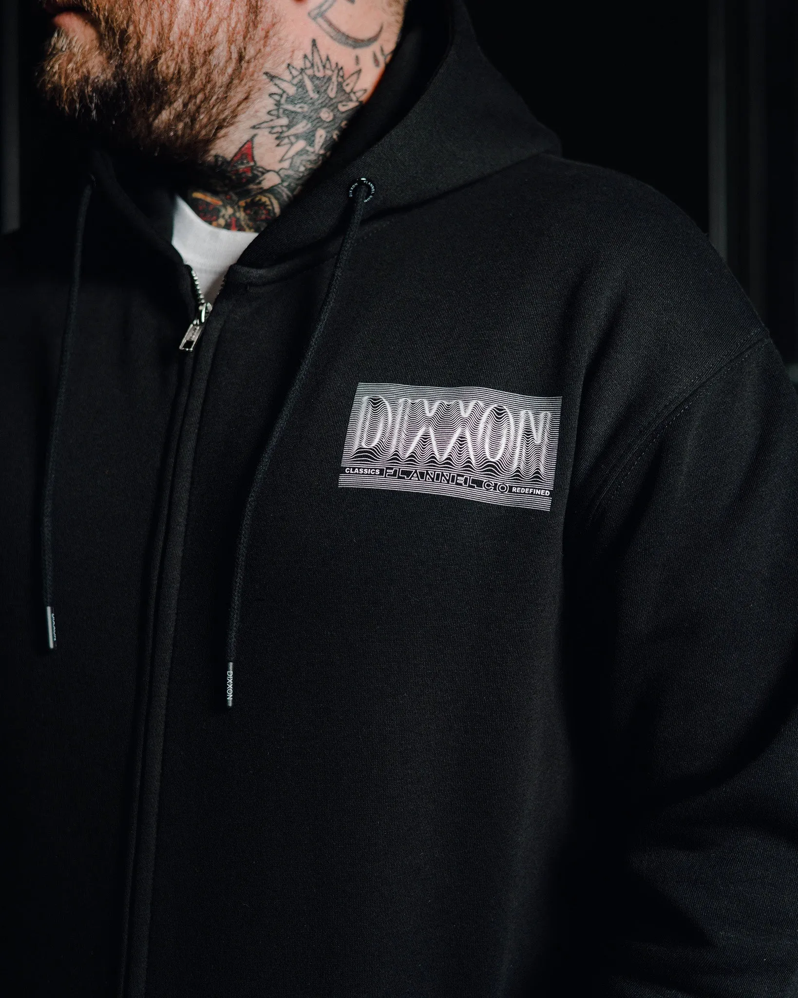 Epicenter Zip Up Hoodie - Black sold by Dixxon product image thumbnail 4