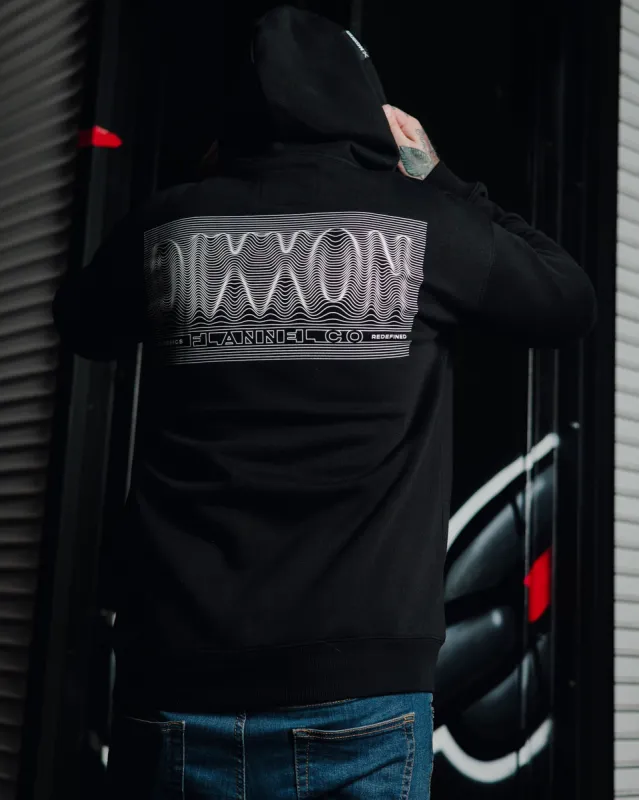 Epicenter Zip Up Hoodie - Black sold by Dixxon