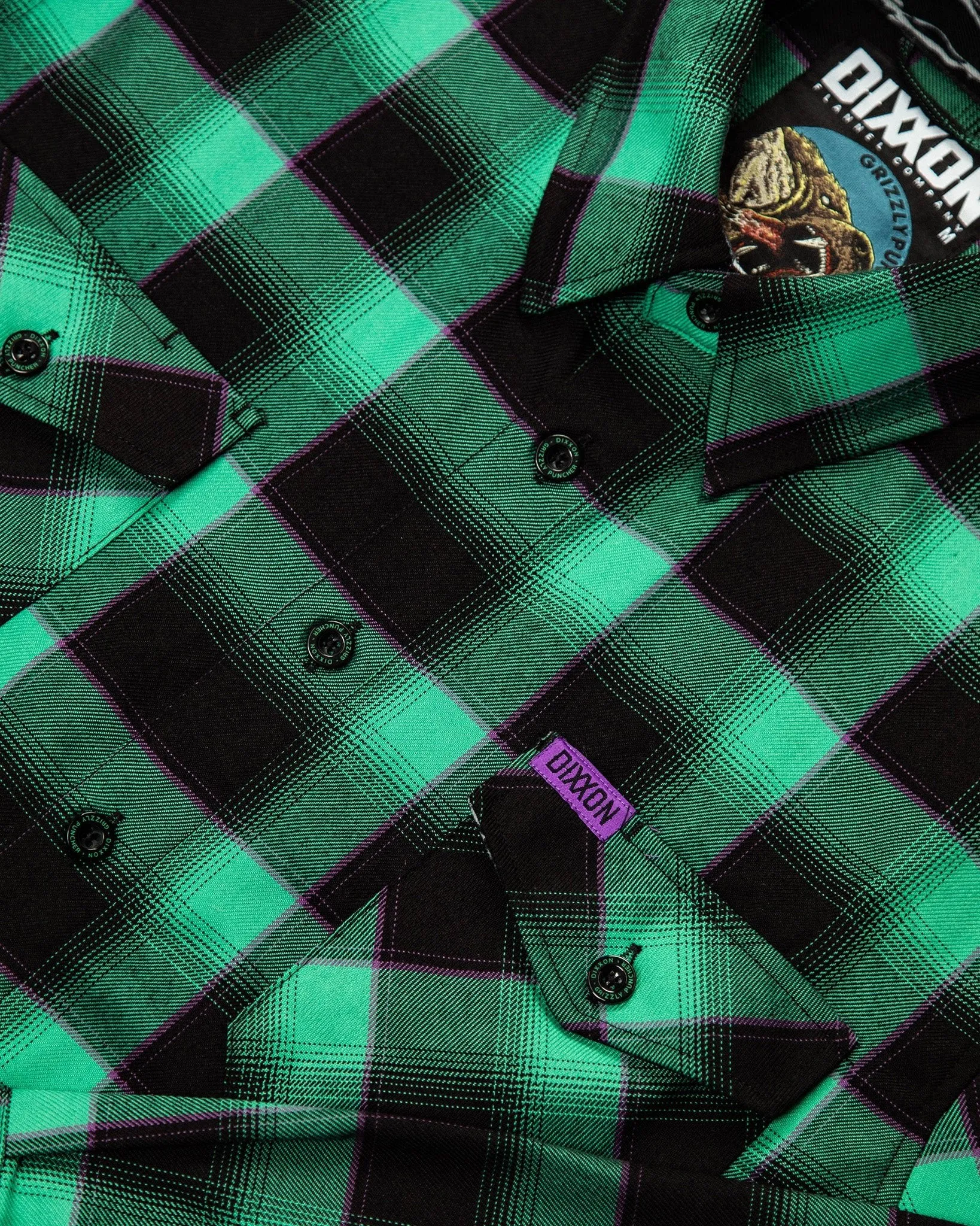 Women's Grizzly Puncher Flannel sold by Dixxon product image thumbnail 5