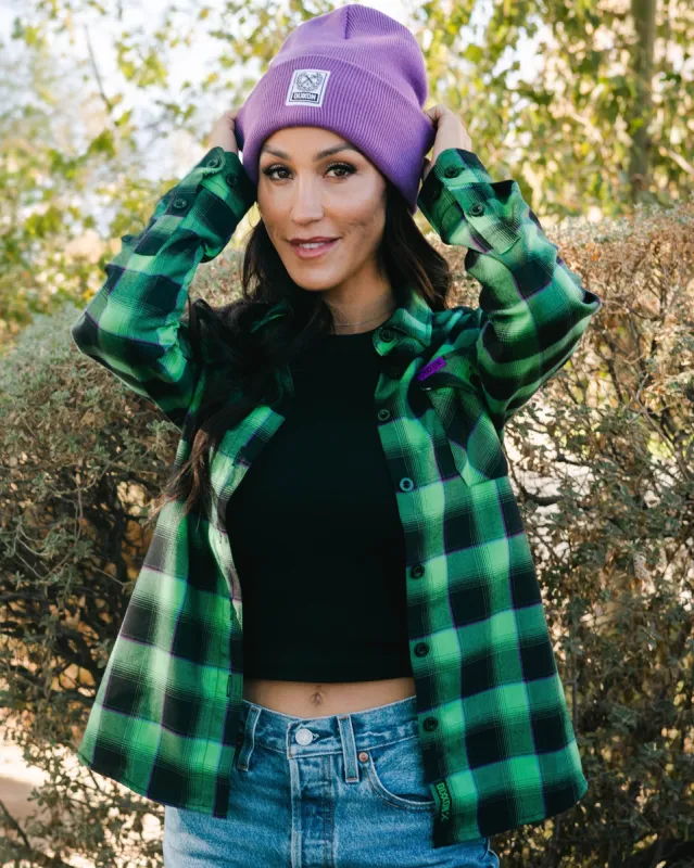 Women's Grizzly Puncher Flannel made by Dixxon