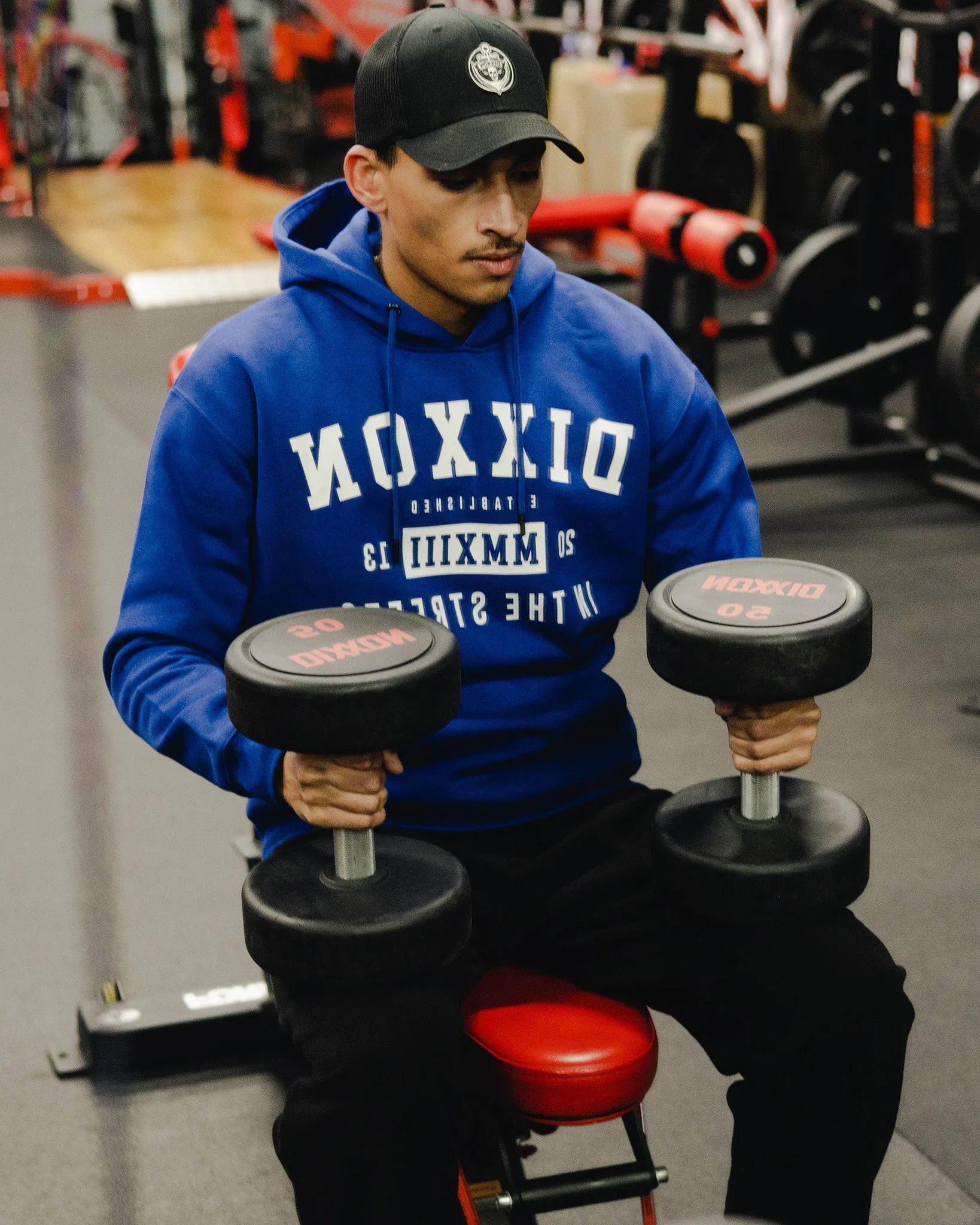 White In The Streets Pullover Hoodie - Blue sold by Dixxon product image thumbnail 4