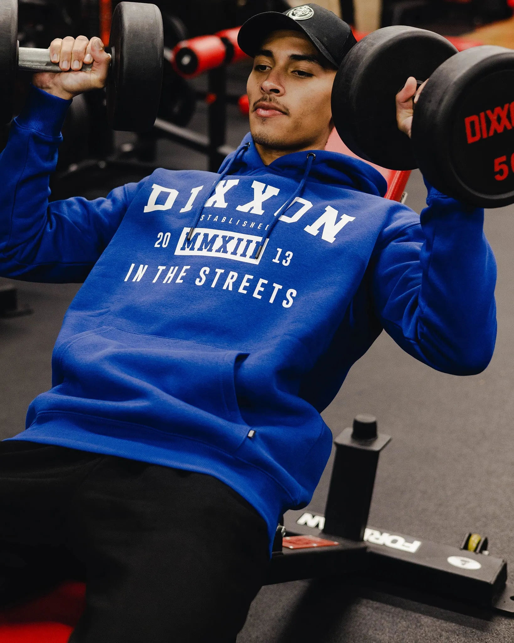 White In The Streets Pullover Hoodie - Blue sold by Dixxon