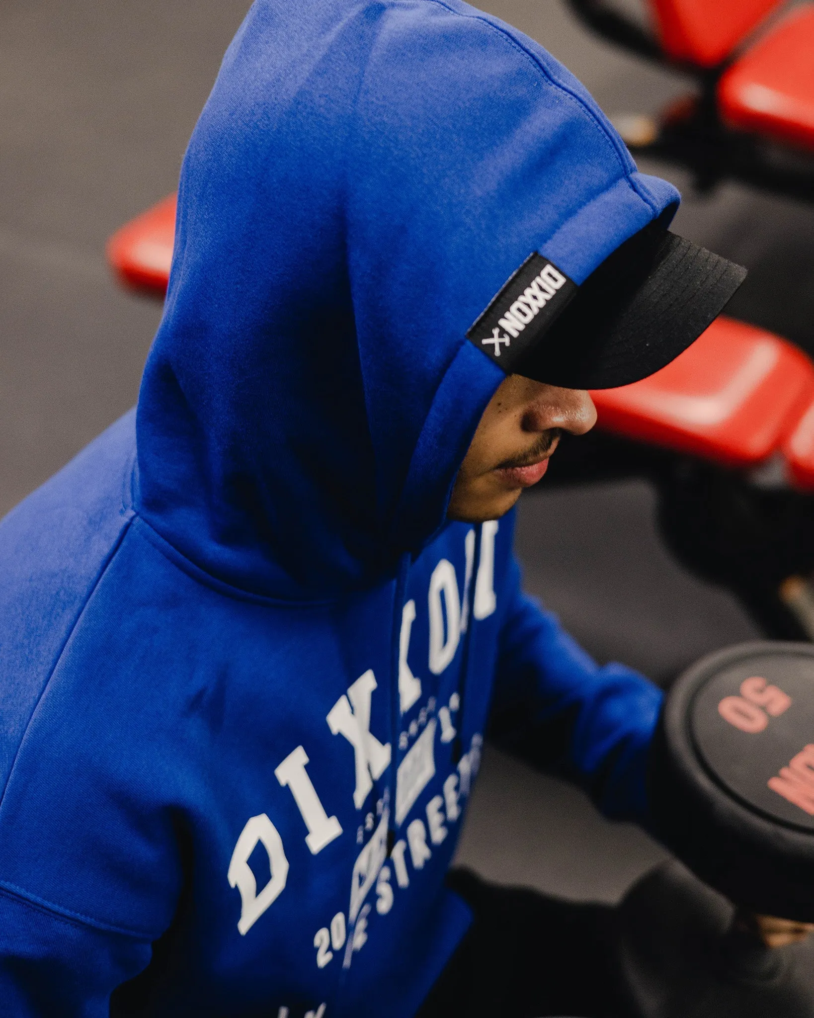 White In The Streets Pullover Hoodie - Blue sold by Dixxon product image thumbnail 5