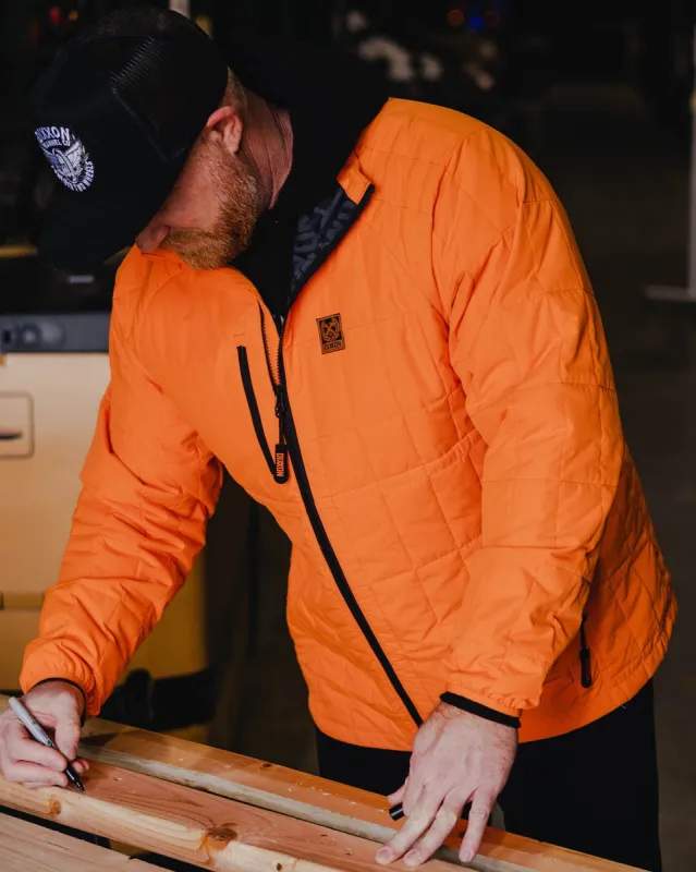 Nomad Puffer Jacket - Orange sold by Dixxon