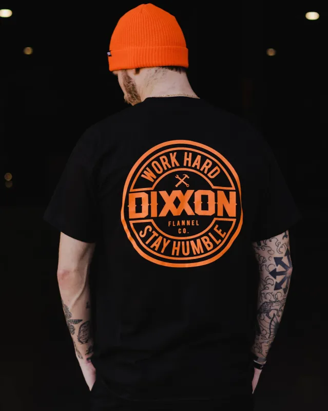 Orange Corpo T-Shirt - Black sold by Dixxon