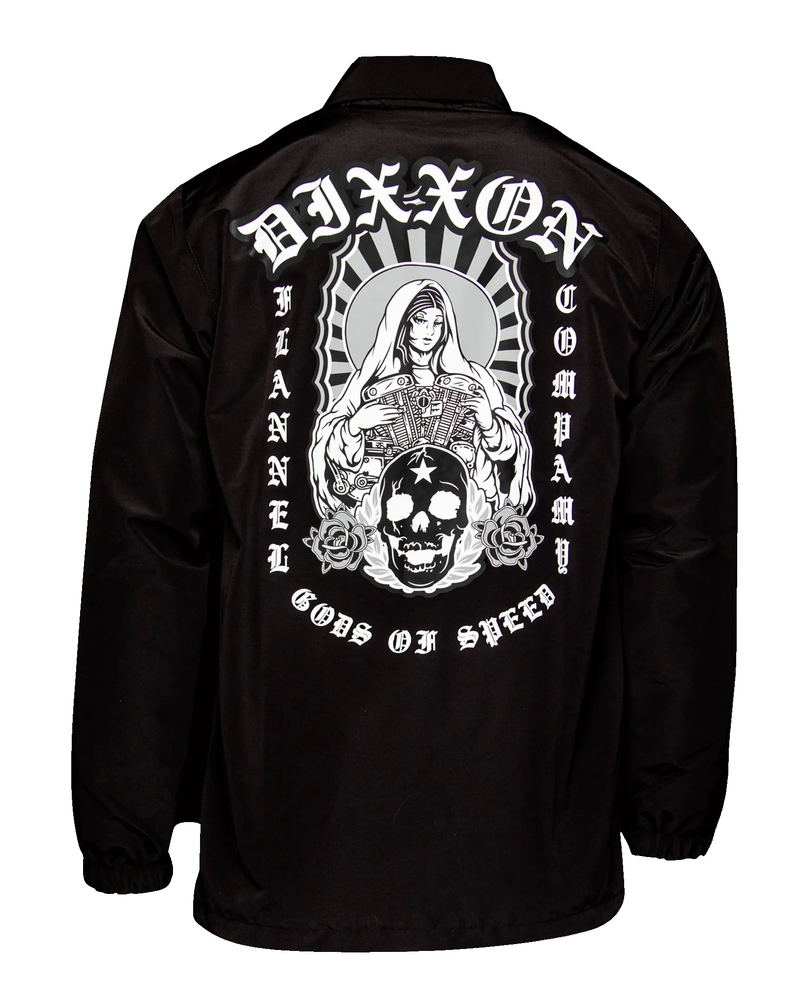Gods of Speed Coaches Jacket - Black sold by Dixxon product image thumbnail 2