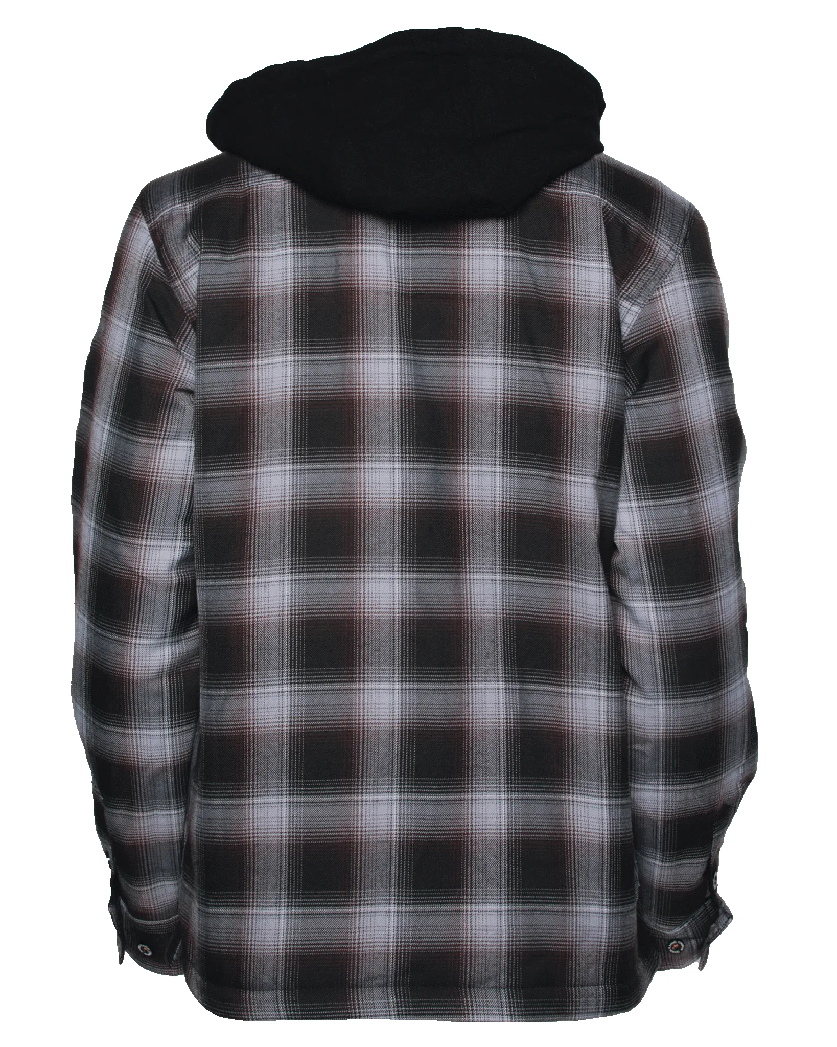 Women's Old Fashioned Hooded Flannel Jacket sold by Dixxon product image thumbnail 3