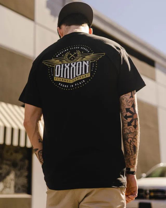 Sealed T-Shirt - Black sold by Dixxon