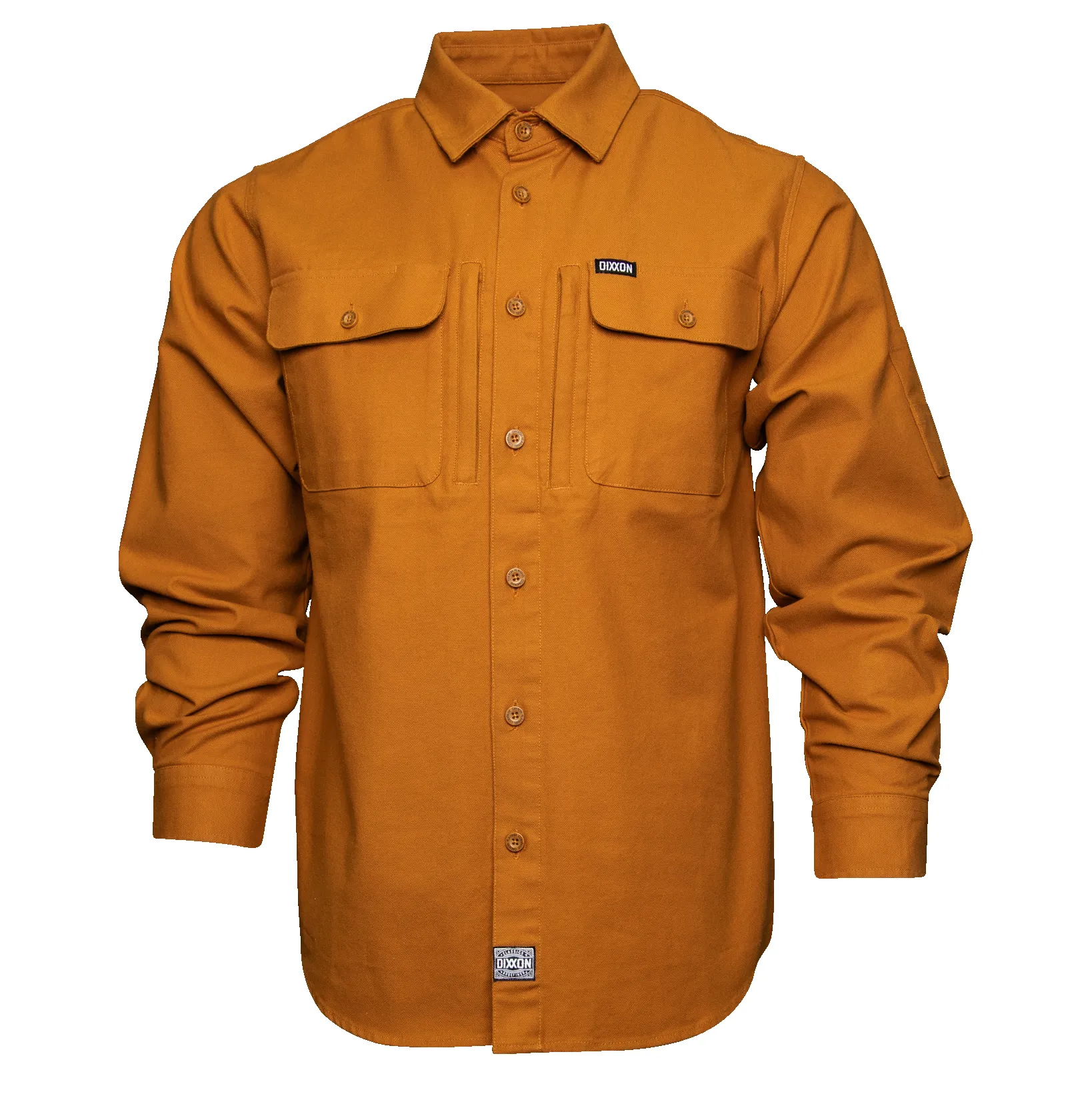 Work Shirt Long Sleeve - Camel sold by Dixxon product image thumbnail 2