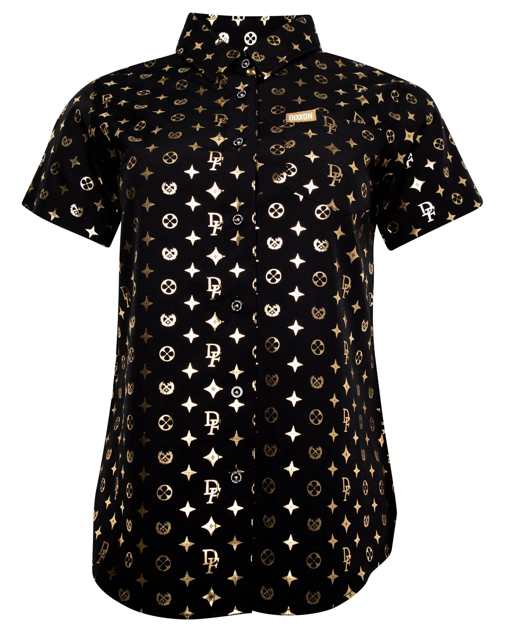 Women's Bougie Party Shirt - Black & Gold sold by Dixxon product image thumbnail 2