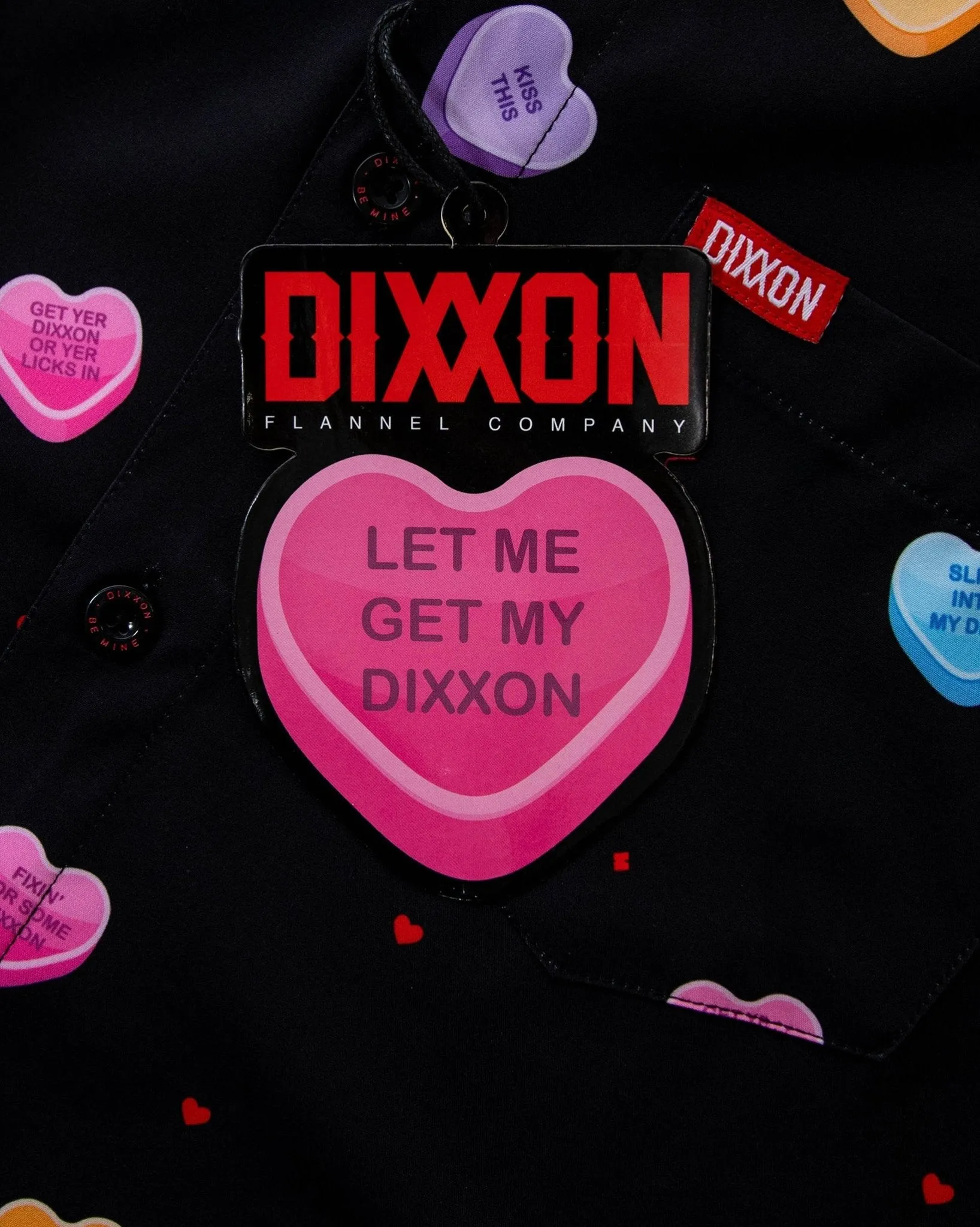 Be Mine Party Shirt sold by Dixxon product image thumbnail 5