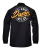 Orange & Gold MFG Badge Coaches Jacket - Black sold by Dixxon