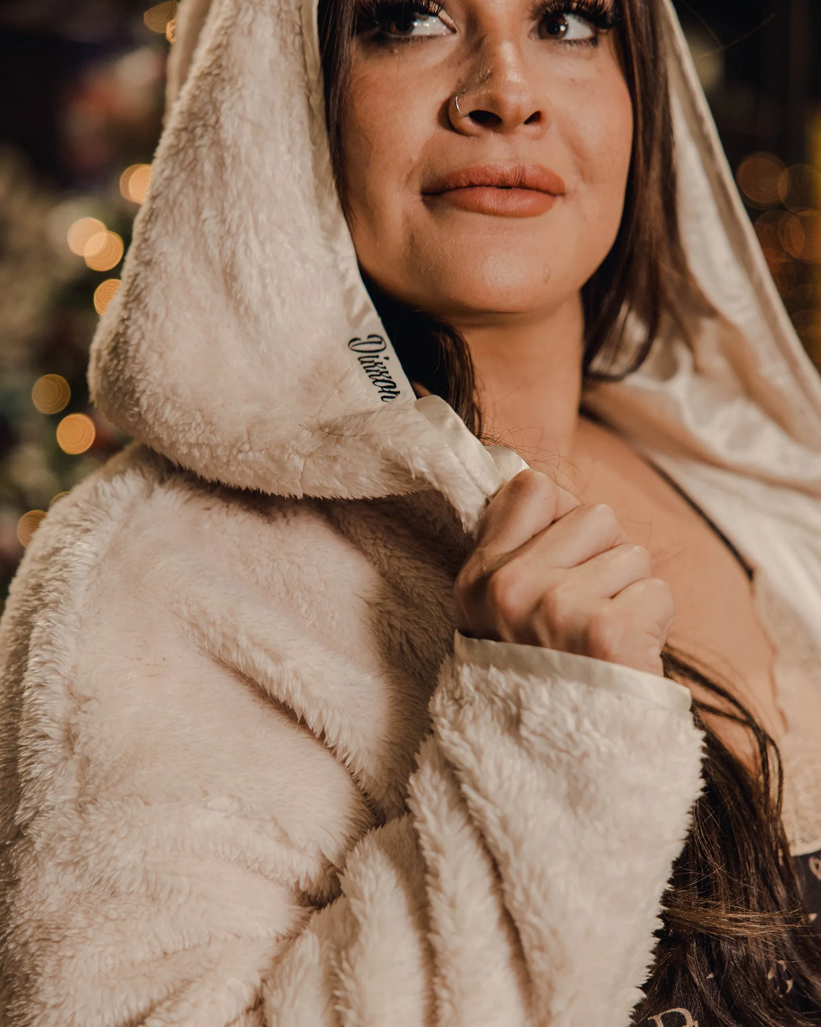 Women's Sherpa Cardigan - Latte sold by Dixxon product image thumbnail 4