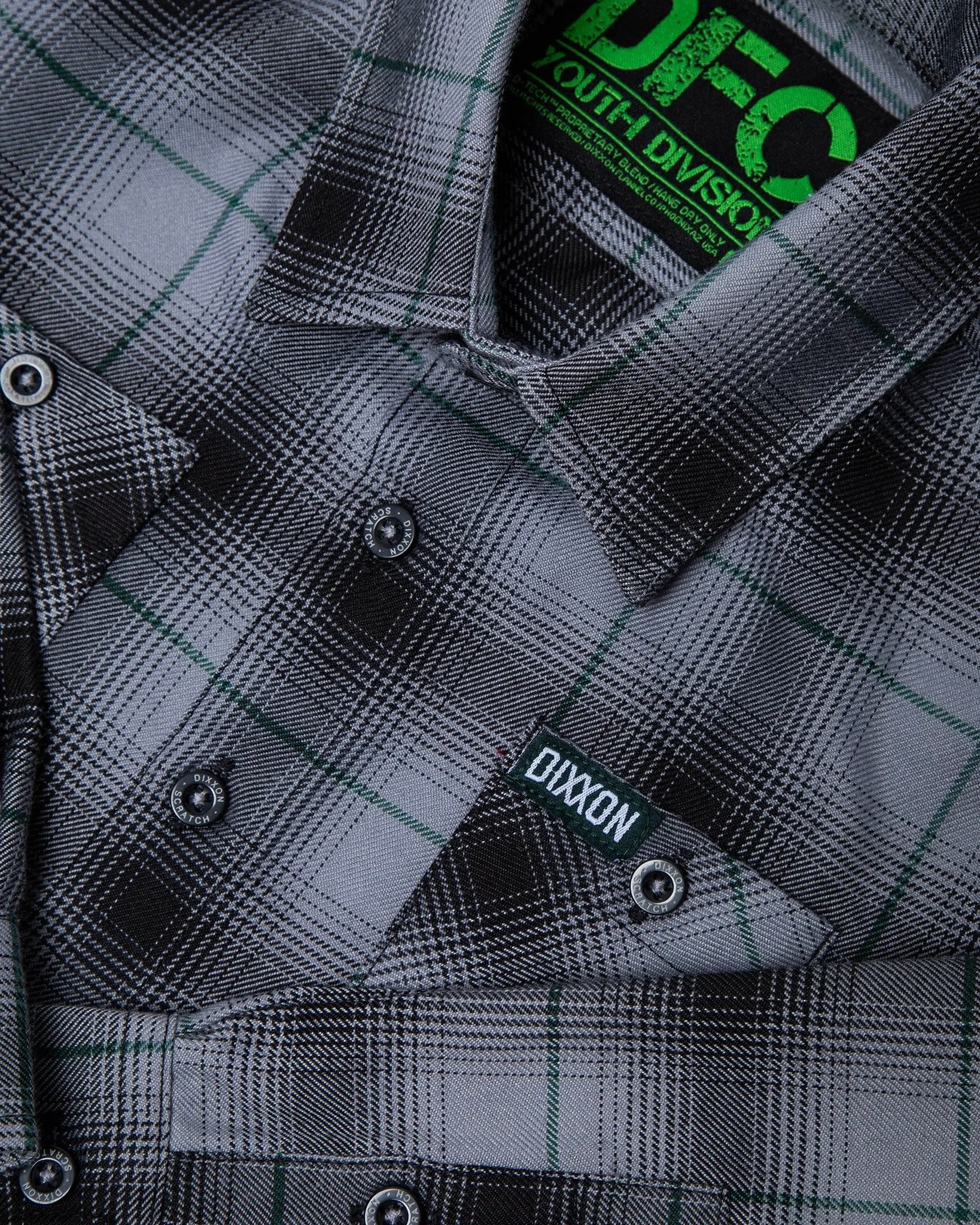 Youth Scratch Flannel sold by Dixxon product image thumbnail 2