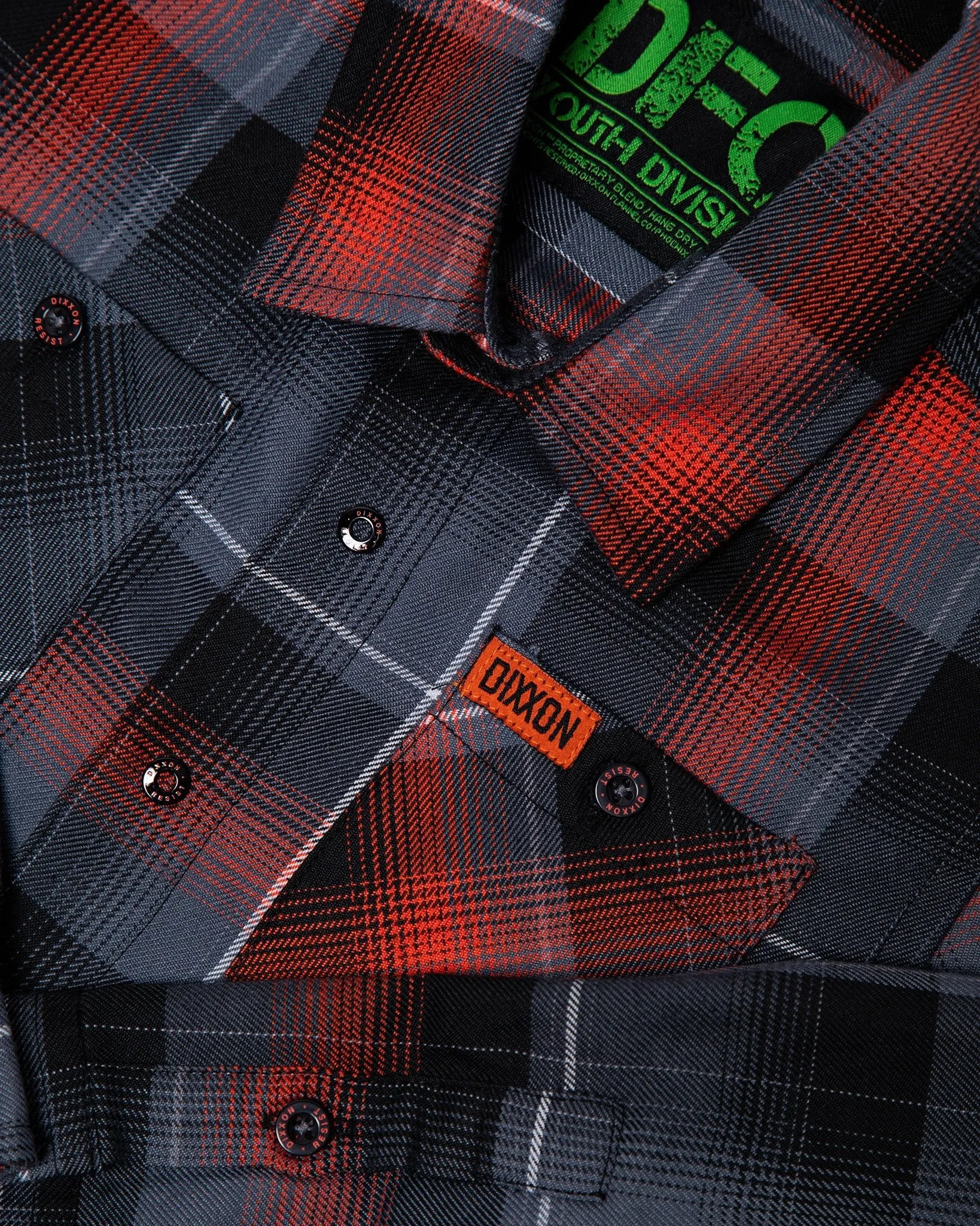 Youth Resist Flannel sold by Dixxon product image thumbnail 2