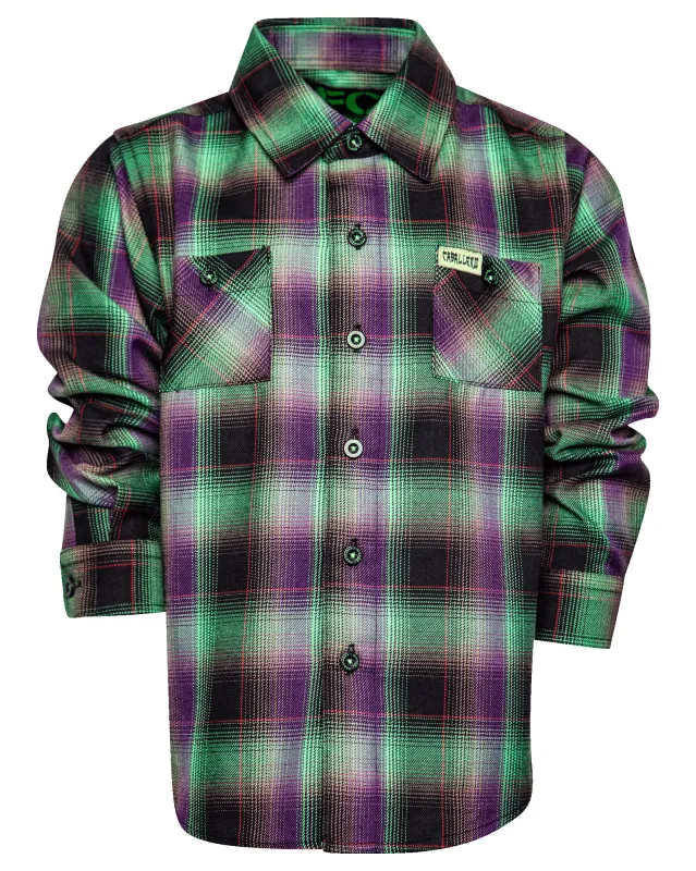Youth Caballero Halloween Flannel sold by Dixxon