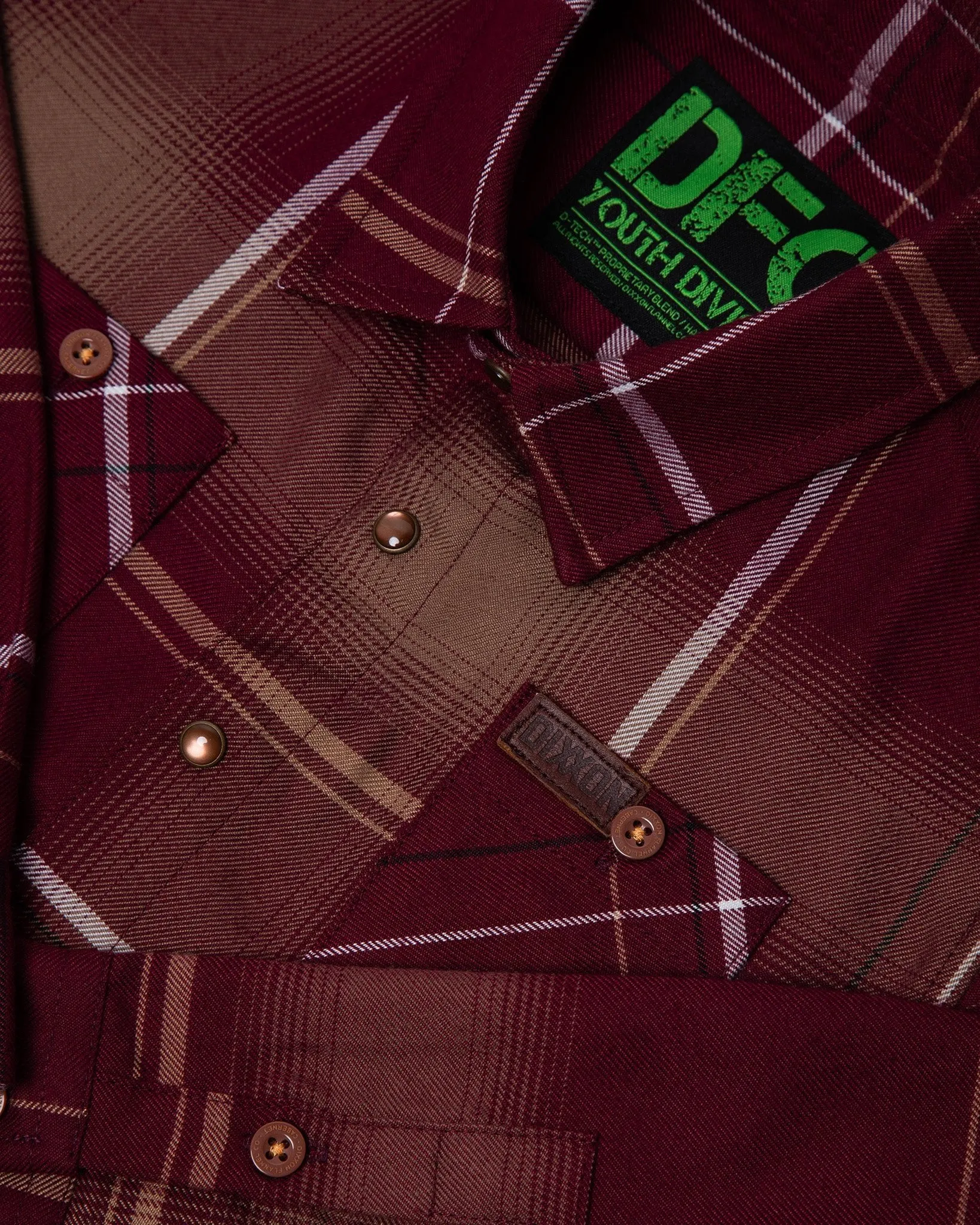 Youth The Cabernet Flannel sold by Dixxon product image thumbnail 2