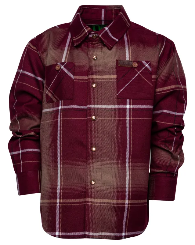Youth The Cabernet Flannel sold by Dixxon