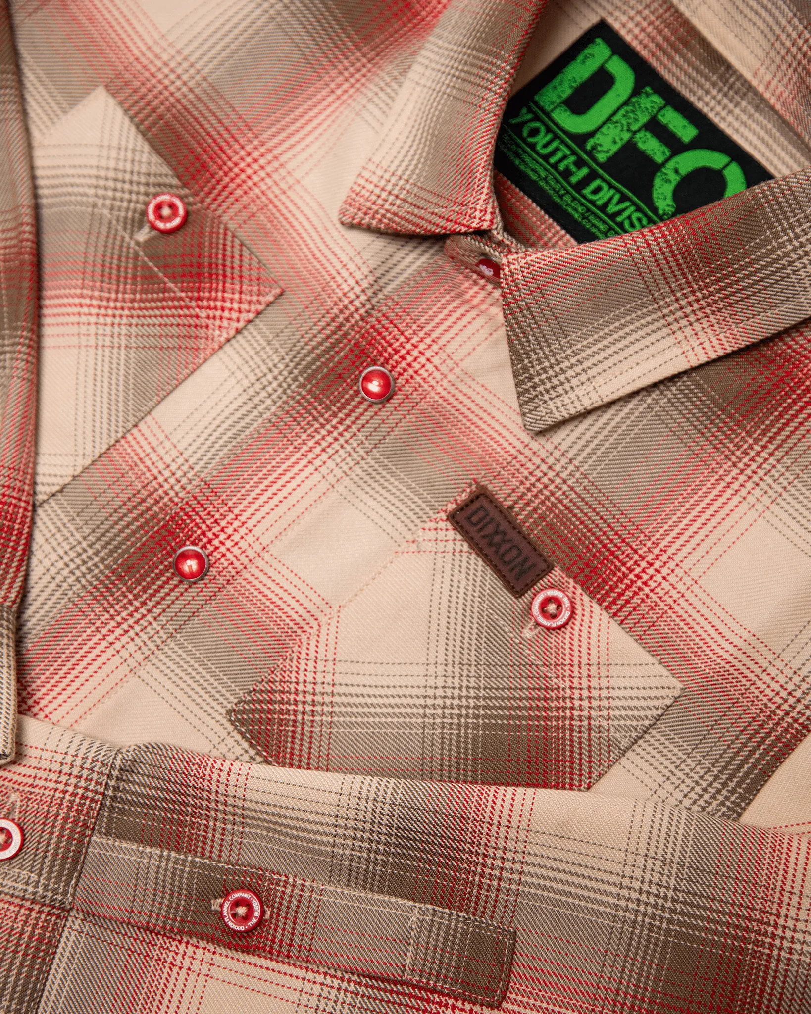 Youth The Bubba Flannel sold by Dixxon product image thumbnail 2