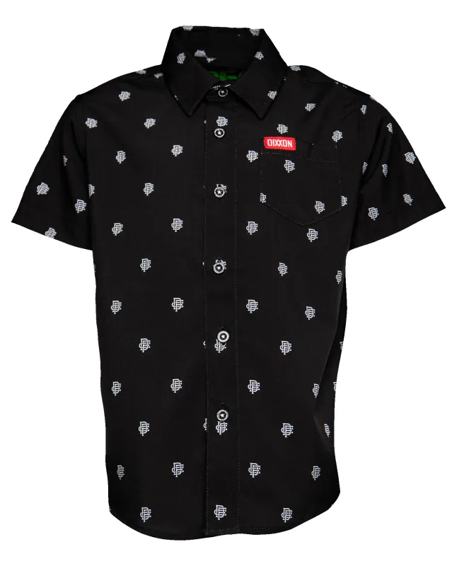 Youth Insignia Party Shirt - Black & White sold by Dixxon