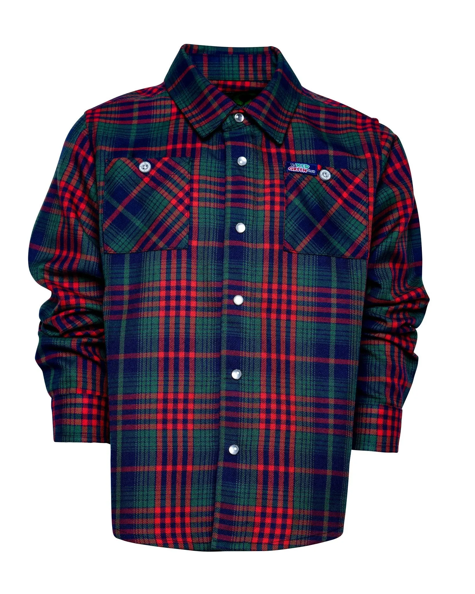 Youth 2024 Red Green Flannel sold by Dixxon