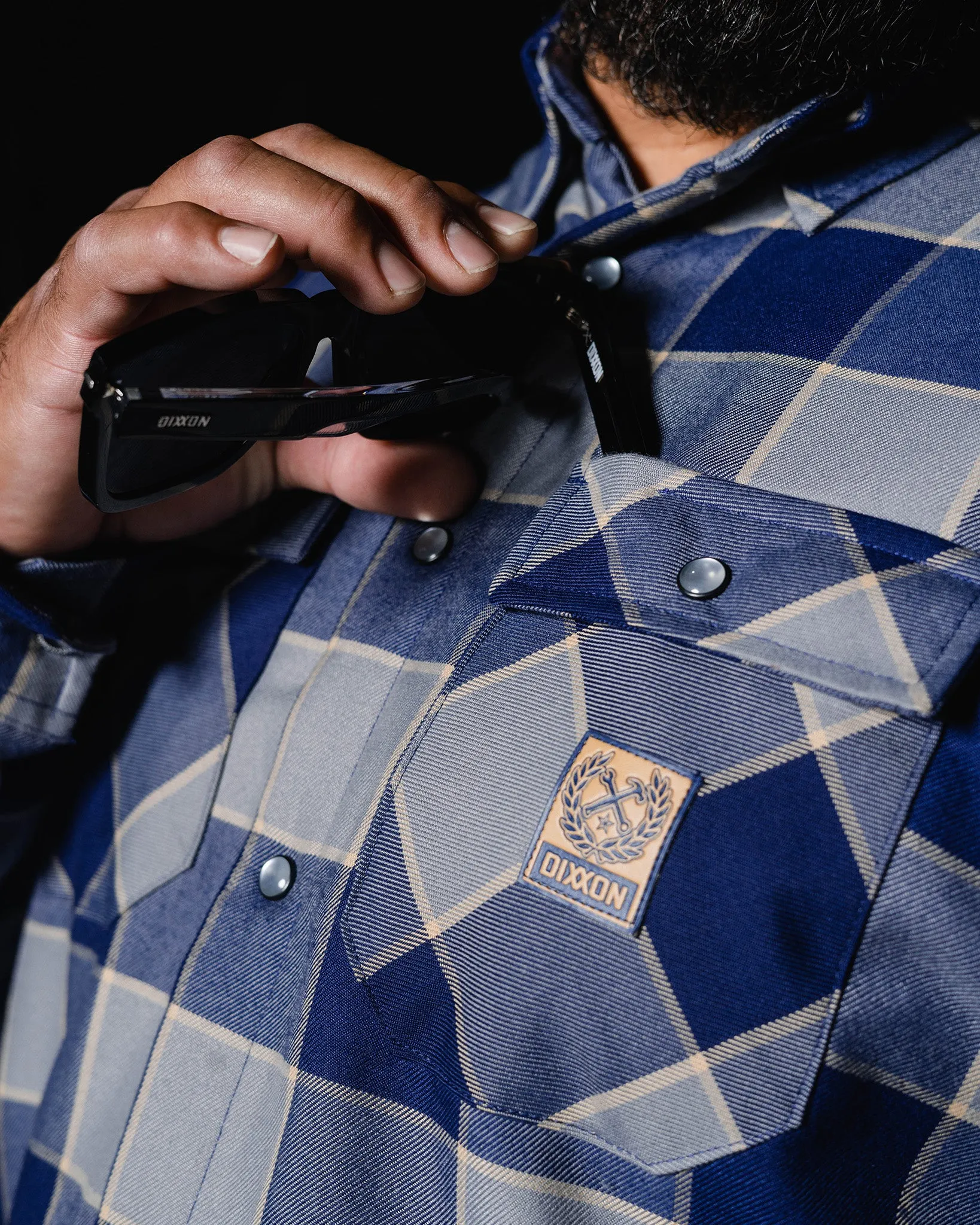 Coronado Sherpa Lined Flannel Jacket sold by Dixxon product image thumbnail 5