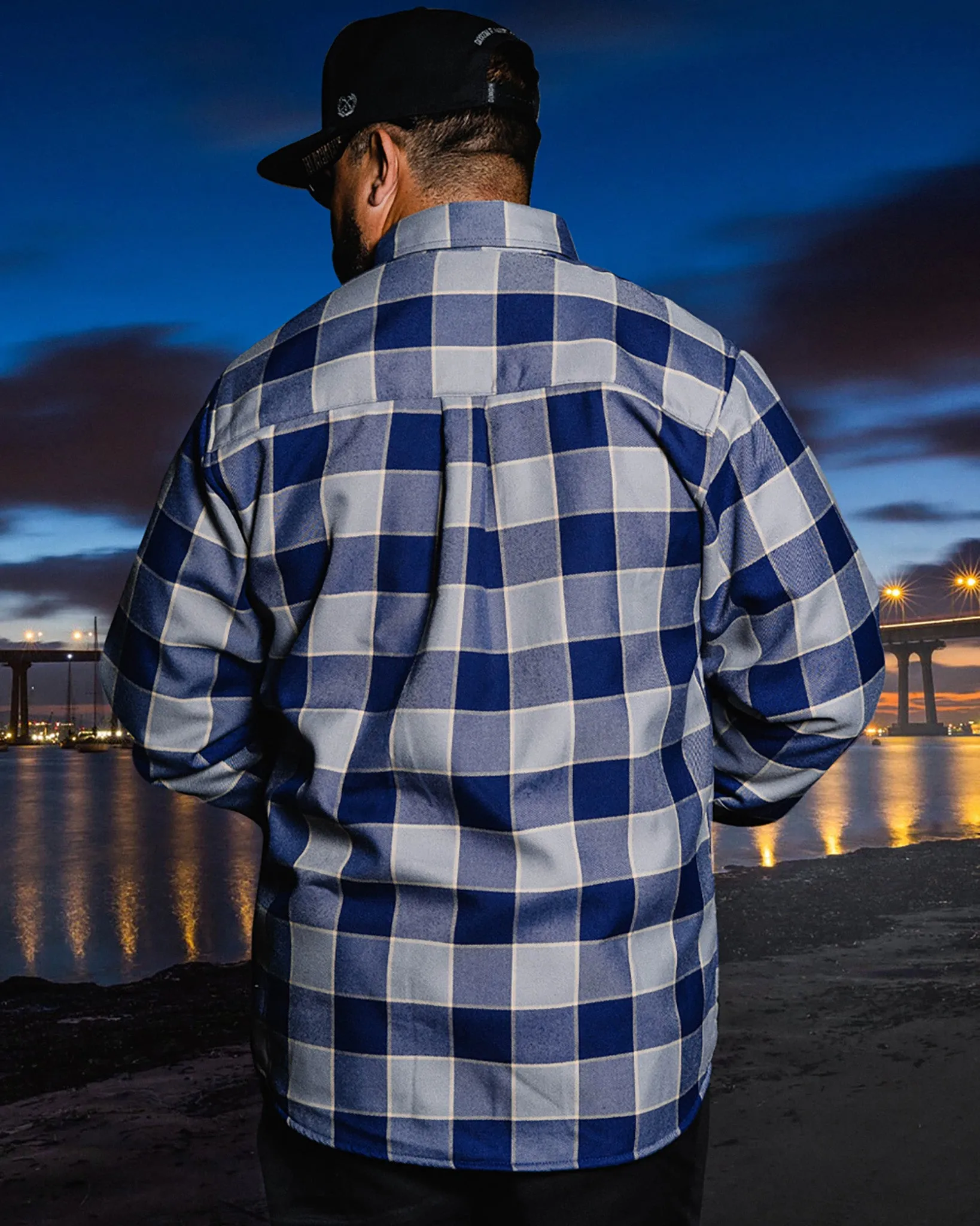 Coronado Sherpa Lined Flannel Jacket sold by Dixxon product image thumbnail 3