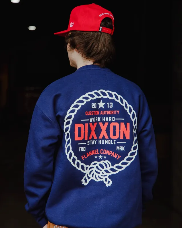 Red & White Trademark Crewneck Sweatshirt - Navy sold by Dixxon