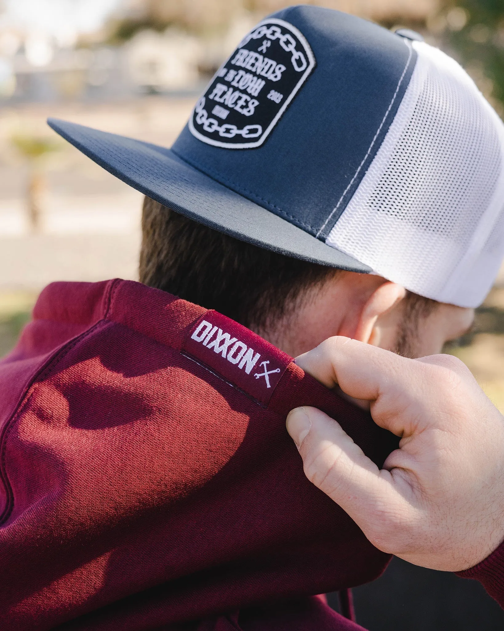 Steeze Pullover Hoodie - Maroon sold by Dixxon product image thumbnail 5