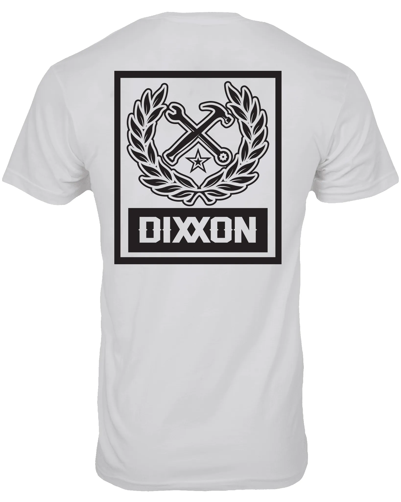 Black Box Crest T-Shirt - White sold by Dixxon