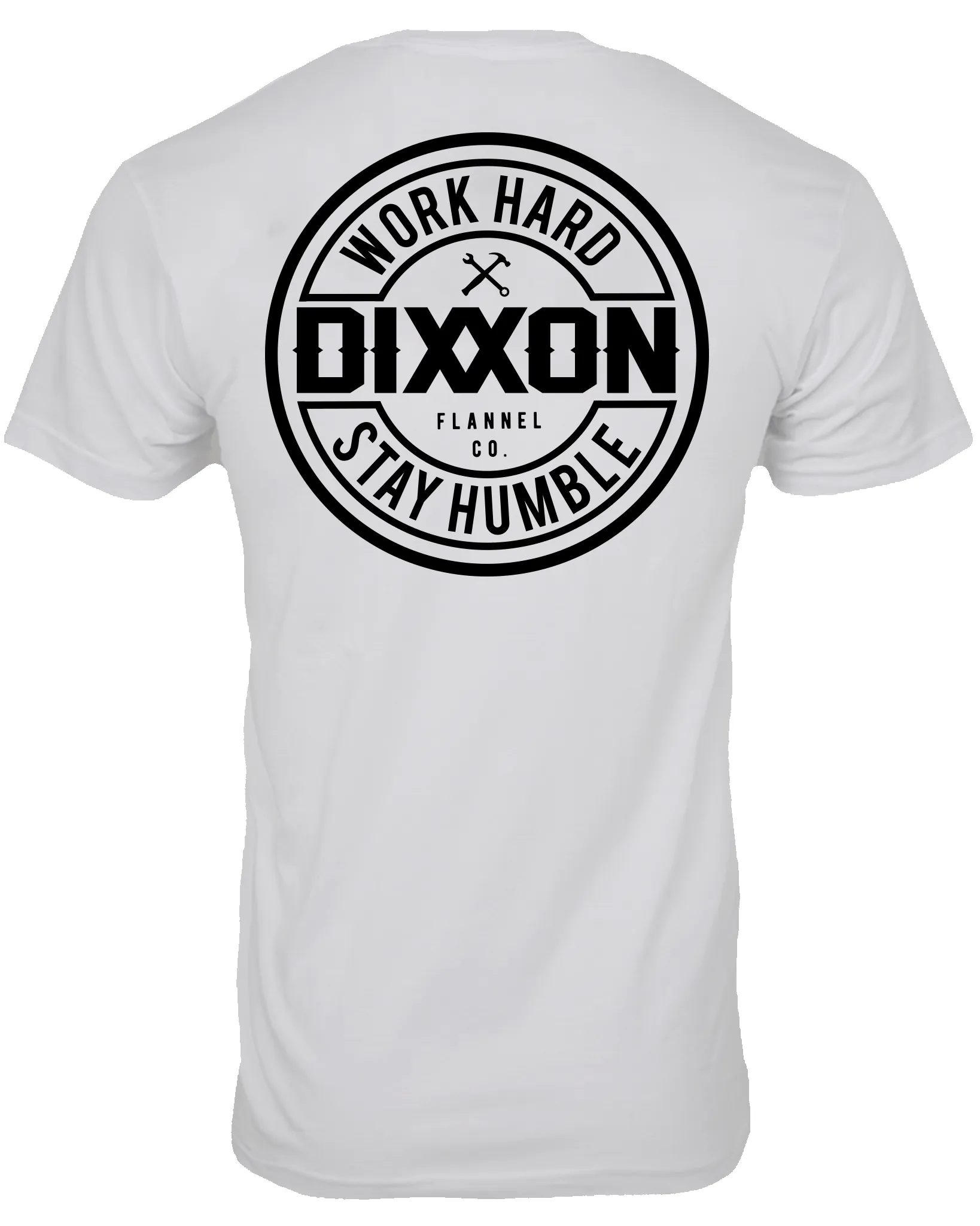 Black Corpo T-Shirt - White sold by Dixxon product image thumbnail 2
