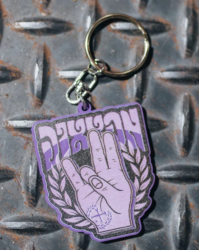 Shocker Keychain- Purple sold by Dixxon