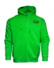 Black MFG Badge Zip Up Hoodie - Safety Green sold by Dixxon