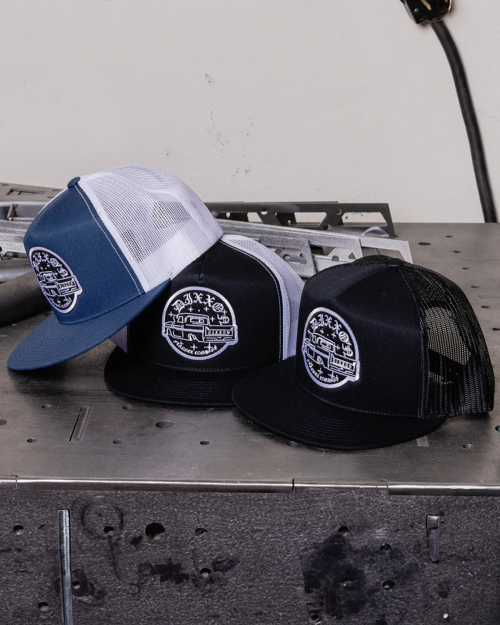 Truck Flat Bill Trucker Snapback sold by Dixxon